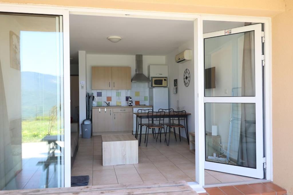 Chez Adrien 108-Appartement Magnifique Vue Mer Piscine Chauffee Serra-di-Ferro  Ngoại thất bức ảnh